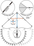 Delta Kite Set for Kids and Adults, Extremely Easy to Launch for Beginners - Image 4