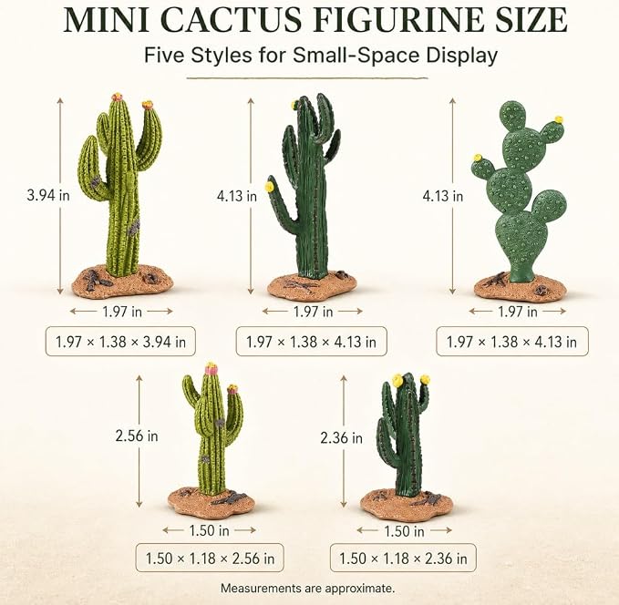 EOIVSH Desert Animal Figurines Set - Image 5