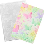 Geiserailie 1 Pcs Embossing Folders 2d/3D Embossing Machine Template Paper Card by Geiserailie