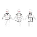 2Pcs Child's French Curve Ruler Sewing Humanoid Patterns Design, Clothing - Image 5