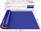 HTVRONT Heat Transfer Vinyl Blue HTV Vinyl Rolls - Image 7