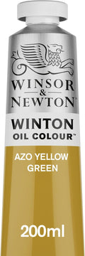 Winsor & Newton Winton Oil Color, 200ml Tube, Azo Yellow Green by WinsorNewton
