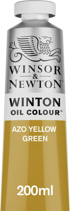 Winsor & Newton Winton Oil Color, 200ml Tube, Azo Yellow Green by WinsorNewton