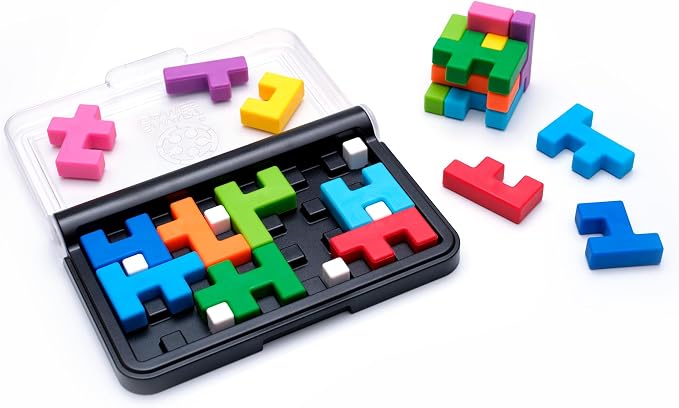 SmartGames IQ Quub – 2-in-1 Travel Logic Puzzle & 3D Cube Building Game - Image 6