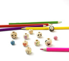 100pcs 18mm Wood Beads DIY Unfinished Round Wooden Loose Beads Natural Spacer - Image 7