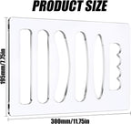 Professional Acrylic Router Templates 6-in-1 Woodworking Jig Set - Image 2