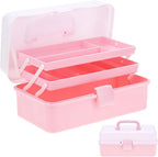 Hair Accessories Organizer, Tackle Box Craft Storage Portable Folding Toolbox by Outuxed