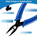 URSKYTOUS Split Ring Pliers Jewelry Making Tools Jump Ring Opener Tool Keychain - Image 6