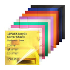 Mirror Acrylic Sheets 1/8 ” Thick by gdhwcxl