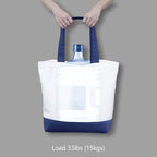 TOPDesign 12-Pack Super Strong Large 12oz Cotton Canvas Tote Bag, Reusable - Image 6
