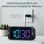 Odokee Digital Dual Alarm Clock - Image 9