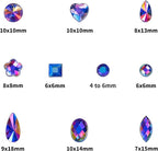 1000 Pcs Crystal AB Colorful Jewels Gems - Image 2
