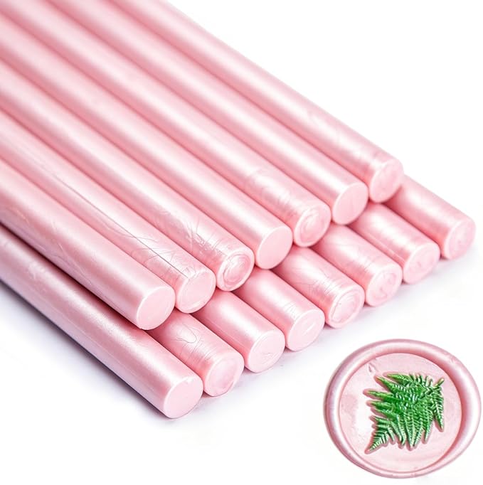 Wax Seal Stick, 15 Pieces Glue Gun Wax Seal Sticks by Zifospy