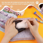 Needle Felt Starter Kit, 6 Pieces Dog Wool Needle Felting Kit, Needles Felting - Image 6