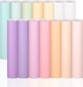 VINYL FROG Pastel Adhesive Vinyl Bundle -14 Sheets 12 Boho Permanent Vinyl +2 by VINYLFROG