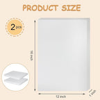 Polyurethane Foam 2 PCS 16 x 12 x 1 inch, High Density Cushion Foam - Image 2