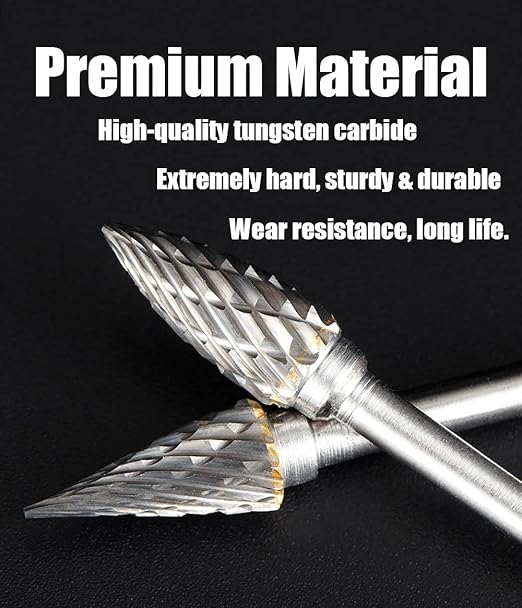 Tungsten Carbide Rotary Burr Set - Image 4