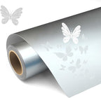 Glossy Silver Permanent Vinyl, Durable & Removable Roll by HYPERTAI