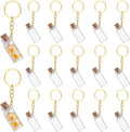 UNICRAFTALE 15Pcs Mini Glass Bottles 3ml Glass Vials by UNICRAFTALE