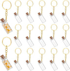 UNICRAFTALE 15Pcs Mini Glass Bottles 3ml Glass Vials by UNICRAFTALE