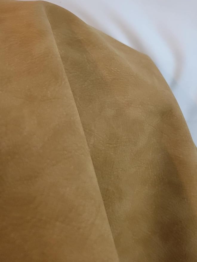 NAT Leathers | Calf Soft Faux Vegan Leather PU | 1 Yard Cut by Yard | Synthetic - Image 4