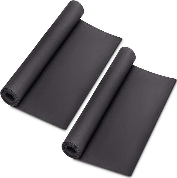 2-Pack Black Eva Foam Cosplay Sheets roll, Premium eva Craft Foam 1mm Thick by MEARCOOH
