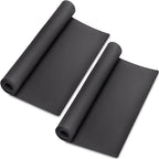 2-Pack Black Eva Foam Cosplay Sheets roll, Premium eva Craft Foam 1mm Thick by MEARCOOH