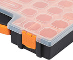 Amazon Basics 19-Removable Compartment Small Parts Organizer, Portable Hardware - Image 4