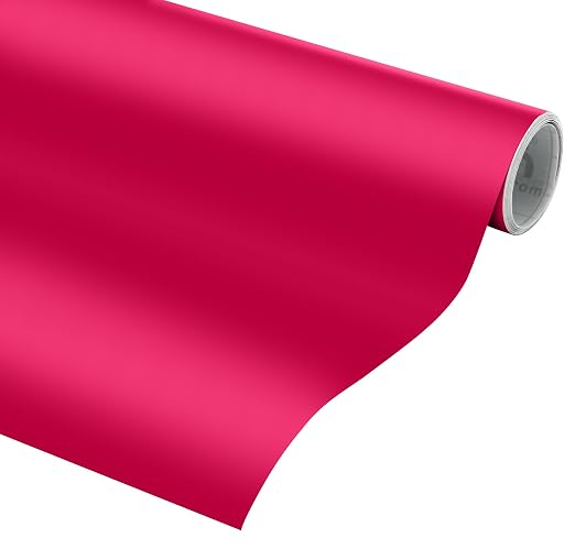 VViViD DECO65 Pink Matte Permanent Adhesive Craft Vinyl - Image 5