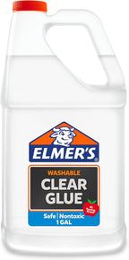 Elmer's Clear Liquid School Glue, 1 Gallon, #1 Teacher Brand by Unknown