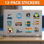 MAIANEY Water Polo Sticker Pack 12pcs – Funny Water Polo Stickers - Image 2