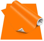 VViViD DECO65 Matte Pastel Light Orange Permanent Adhesive Craft Vinyl by VVIVIDVINYL