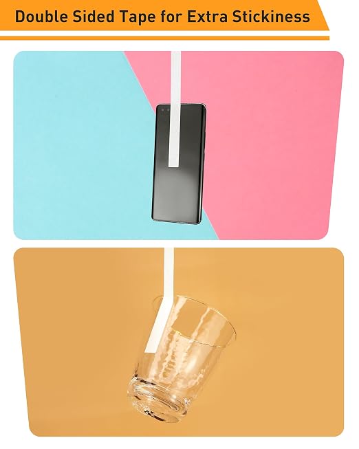 8 Roll Multi-Size Thin Double-Sided Tape - Image 3