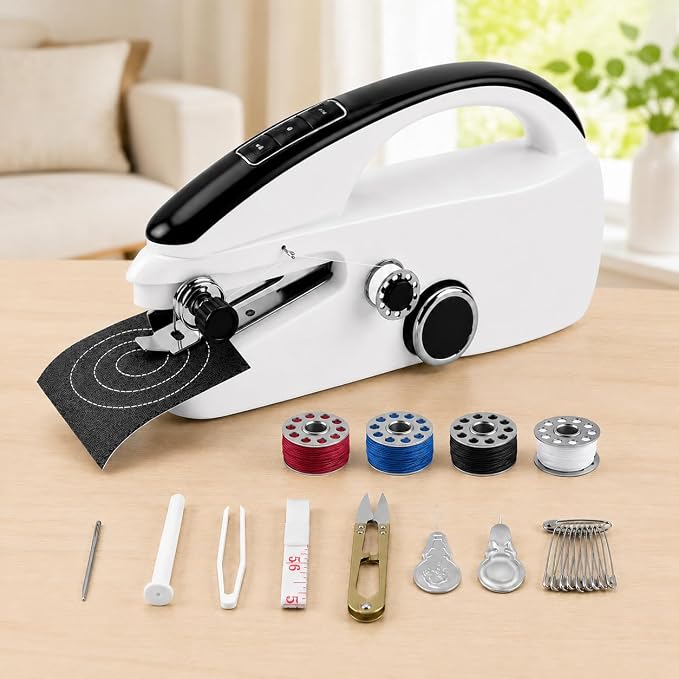 Handheld Sewing Machine, Mini Sewing Machine by CINAMON