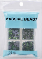 4000pcs Mixed Size Hot Fix Round Crystals Gems Glass Stones Hotfix Flat Back - Image 4