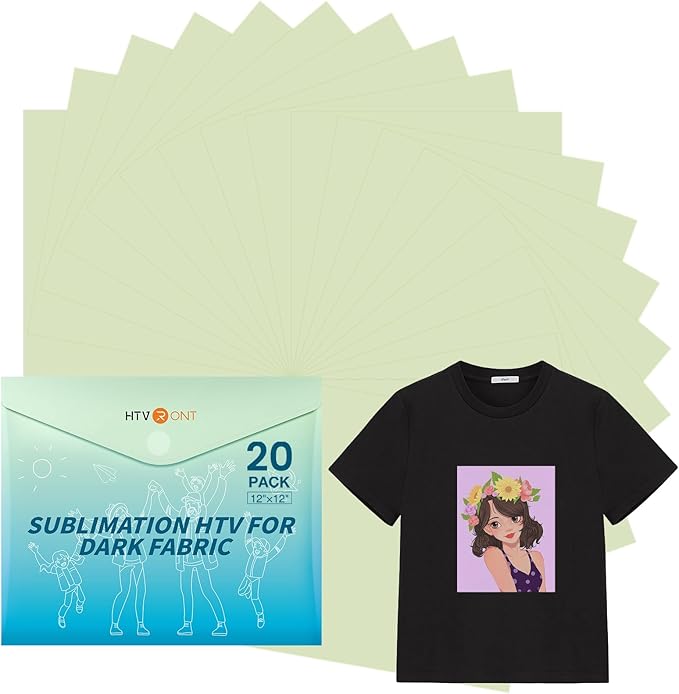 HTVRONT Sublimation HTV Sheets for Cotton Fabric by HTVRONT