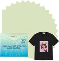 HTVRONT Sublimation HTV Sheets for Cotton Fabric by HTVRONT