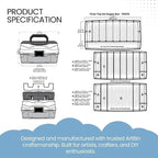 ArtBin 3-Tray Art Supply Box Versatile Organizer - Image 10