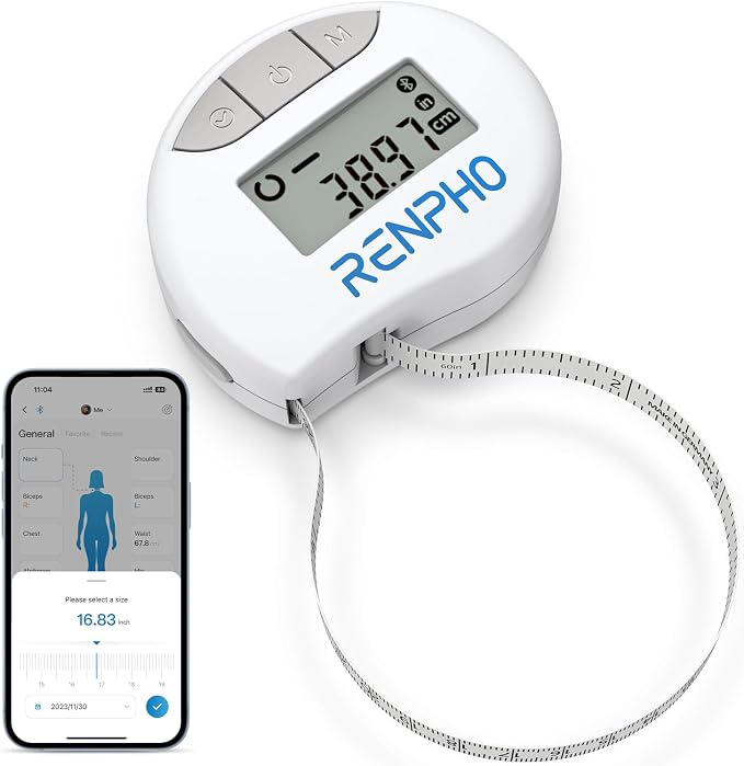 RENPHO Body Measuring Tape, Smart Tape Measure by Unknown