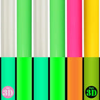 TransWonder Glow in The Dark 3D Puff Vinyl Heat Transfer by TransWonder