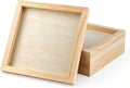 FSWCCK 5 Pack 9 x 9 inch Wood Panel Boards, Unfinished Wood Canvas Panels by FSWCCK