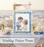 Beach Picture Frame 8x10, Mother of Pearl Photo Frame, Mother's Day, Wedding or - Image 2