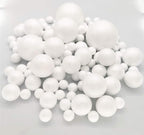 129 Pack Craft Foam Balls, 7 Sizes Including 1-4 Inches, Foam Balls - Image 2