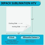 HTVRONT Sublimation HTV Sheets for Cotton Fabric - Image 5