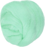 PATIKIL Wool Roving Yarn, 250G/8.8OZ Felting Wool Pure Roving Yarn, Light Green by PATIKIL