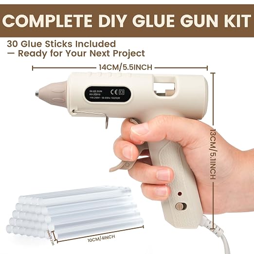 ADHES 0.27" x 4" Hot Melt Glue Gun Sticks 40W - Image 2