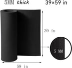 AMZQNART EVA Foam, Cosplay Foam Roll, Size 5mm Thick 39 x 59in Suitable - Image 2