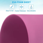 PATIKIL 30 Pack EVA Foam Sheets, Rose Red - Image 3