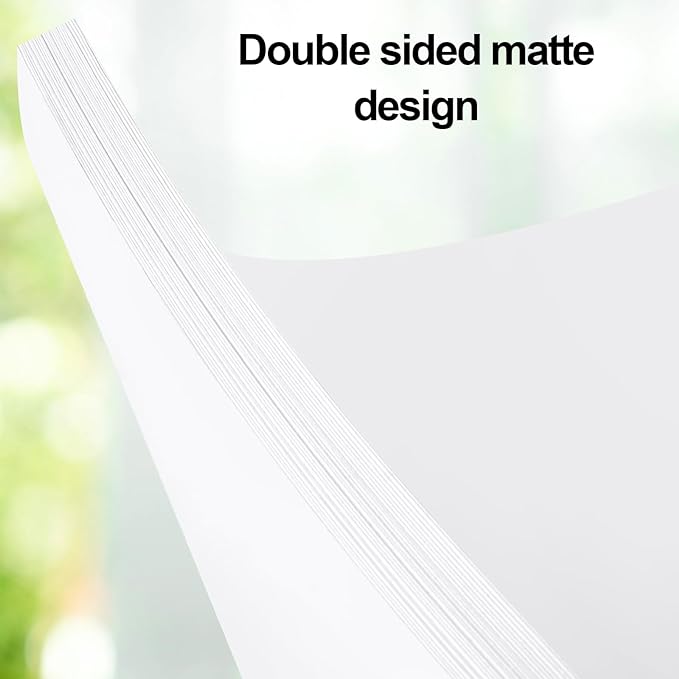 Joyberg 100P White Cardstock 8.5 x 11, 230gsm Cover Cardstock Paper, 85 Lb - Image 6