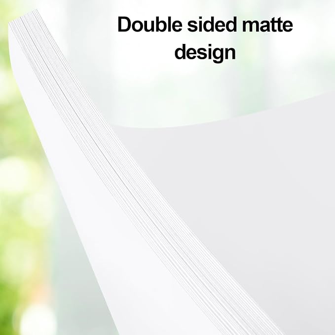 White Cardstock 8.5 x 11, 230gsm Cover Cardstock Paper, 85 Lb Heavy Card Stock - Image 6